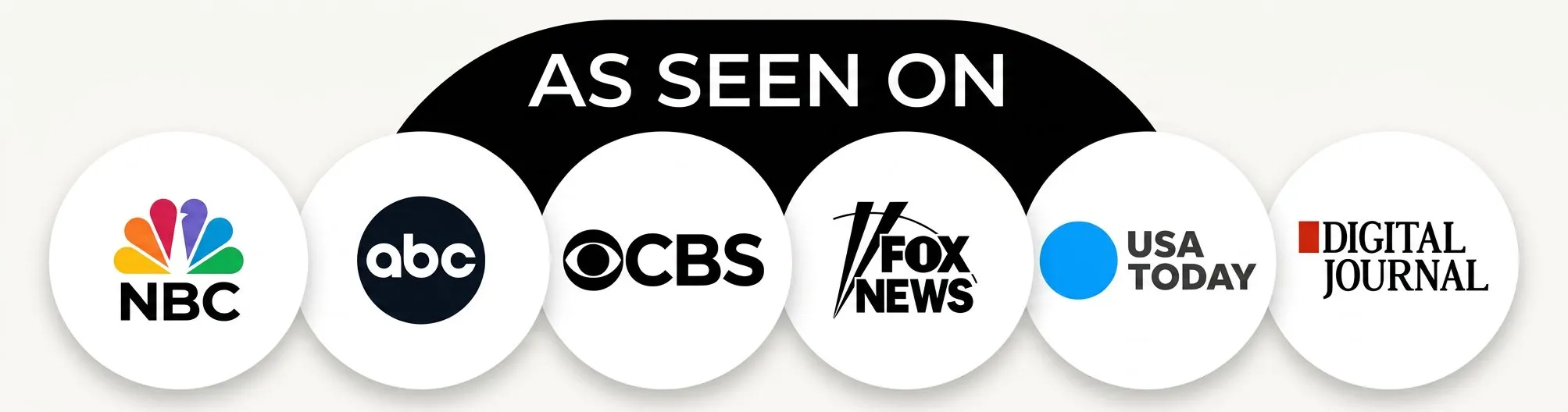 As Seen On NBC, ABC, CBS, Fox News, USA Today, Digital Journal